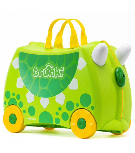 Trunki Dudley the Dinosaur - Ride on Suitcase / Carry-on Bag