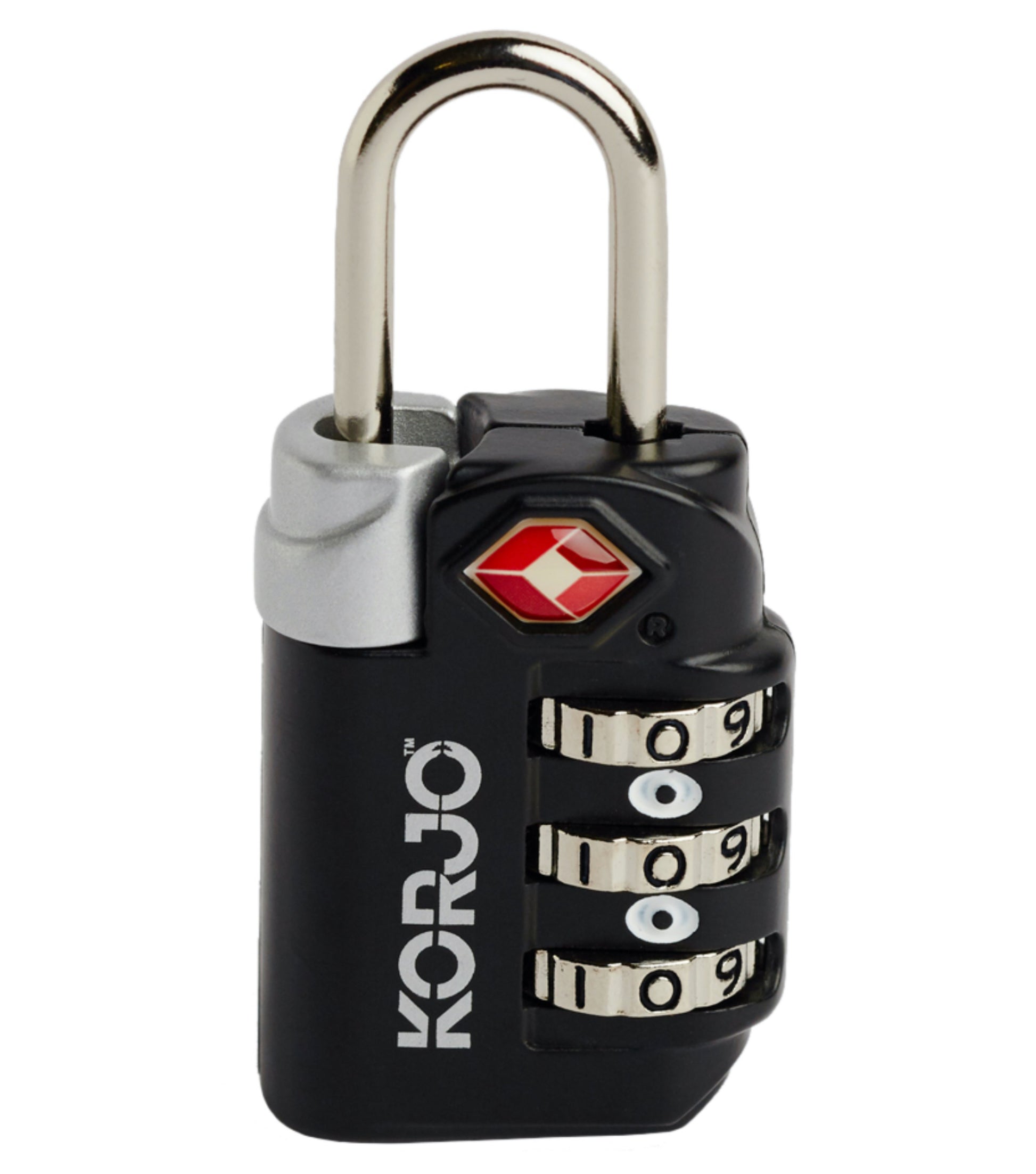 Korjo TSA Compliant Lock - Black 