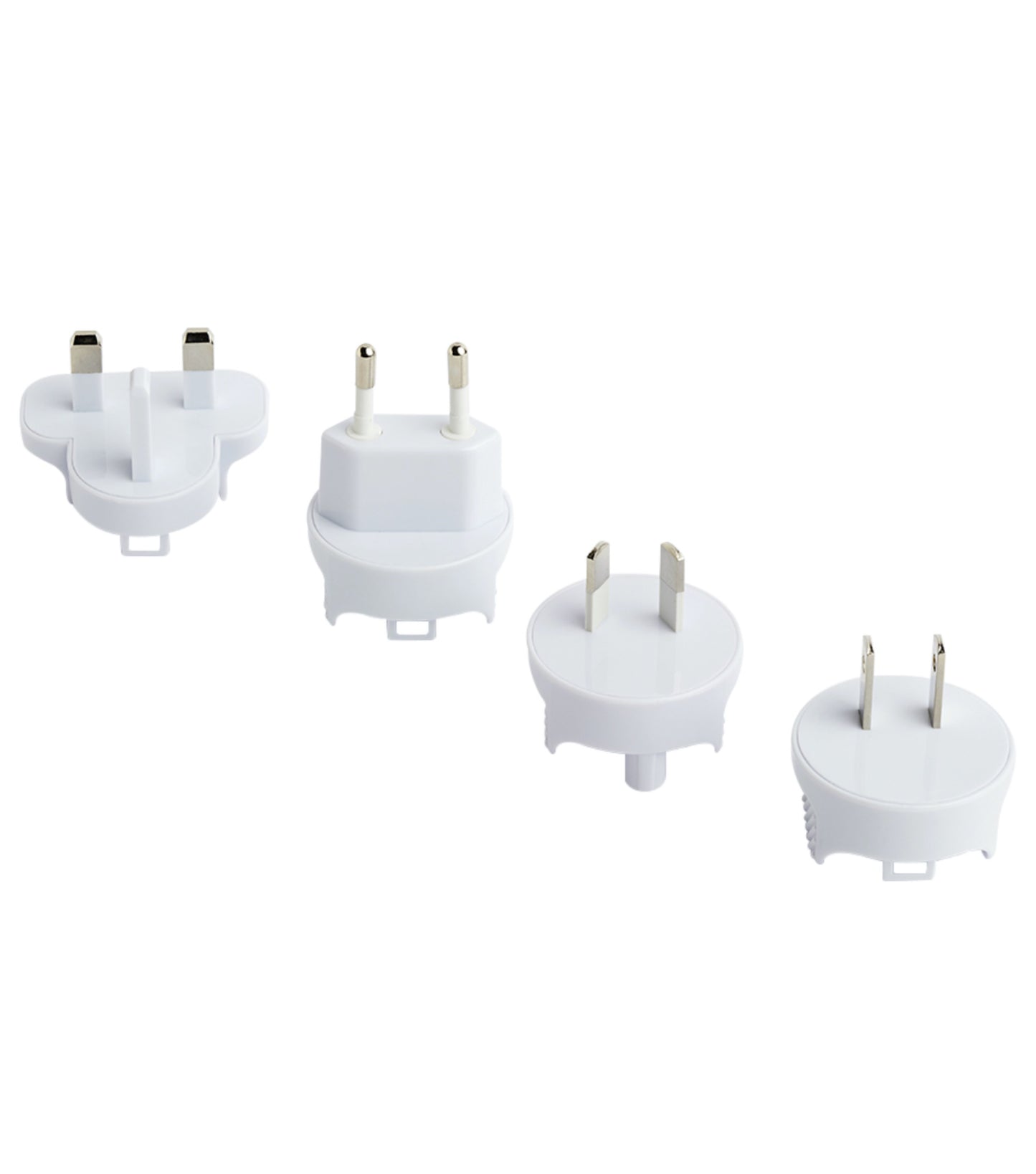 Korjo International USB Travel Adaptor : 4 USB Ports with Interchangeable Power Plugs