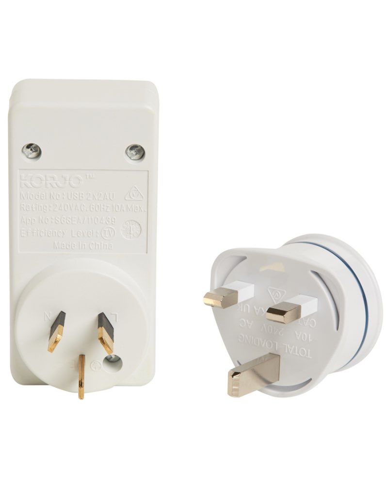 Removable adaptor connection – use at home or away