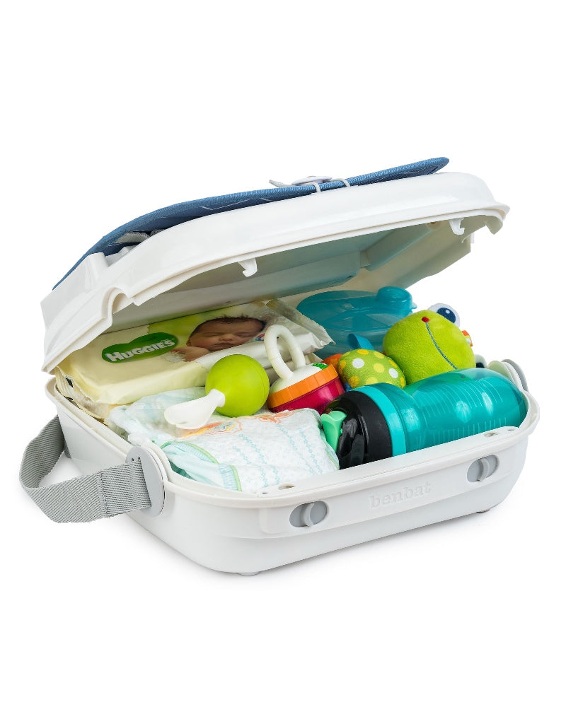 Benbat YummiGo Booster Seat and Storage Case - Blue