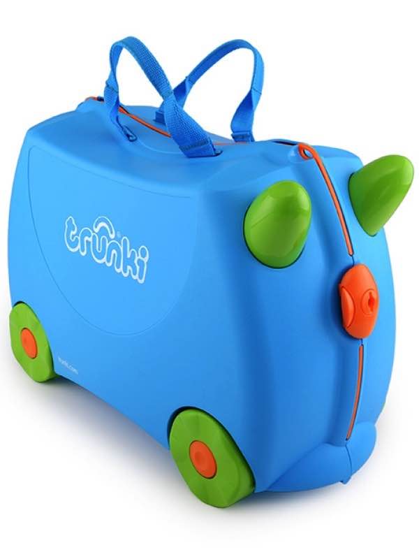 Terrance - Ride on Suitcase - Blue : Trunki