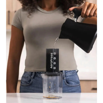 Fits multiple sizes: Hex shape fits AeroPress Original and Clear