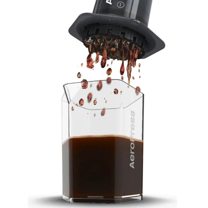 Brew directly into the AeroPress Carafe, then pour your coffee into a mug of any shape or size for instant enjoyment