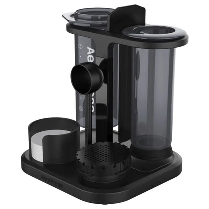 This compact organizer stores the AeroPress XL