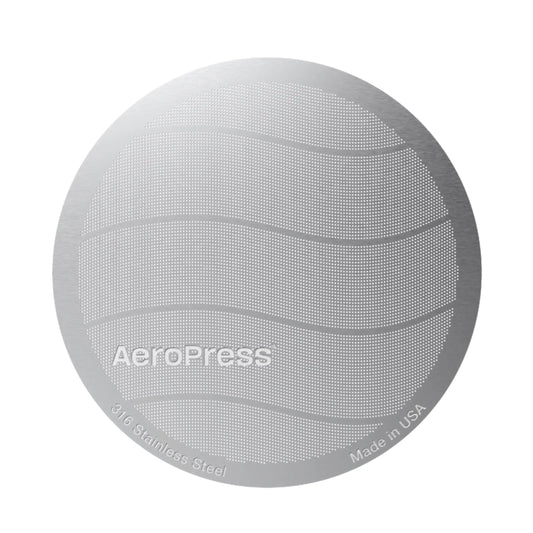 AeroPress Stainless Steel Reusable Filter - Standard (For use with Original, Clear and Go AeroPress)