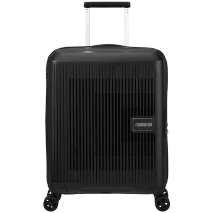 American Tourister AeroStep 55 cm Expandable Carry-On Spinner - Black