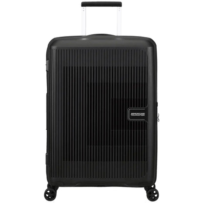 American Tourister AeroStep 67 cm Expandable Spinner Luggage - Black