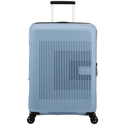 American Tourister AeroStep 67 cm Expandable Spinner Luggage - Soho Grey