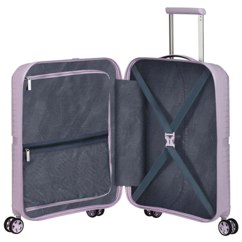 American Tourister Airconic 55 cm 4 Wheel Carry On Suitcase - Stormy Lilac