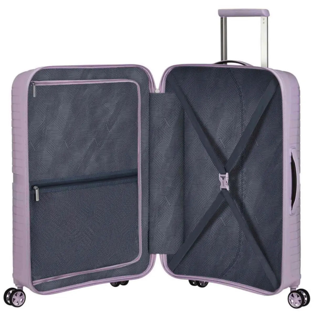 American Tourister Airconic 67 cm Medium 4 Wheel Hard Suitcase - Stormy Lilac