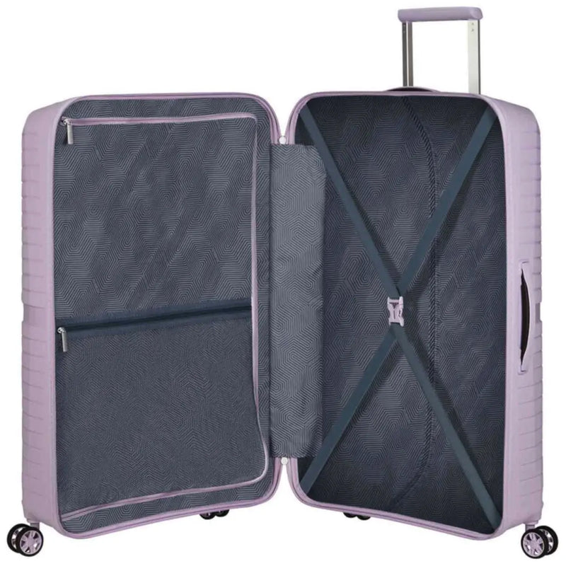 American Tourister Airconic 77 cm Large 4 Wheel Hard Suitcase - Stormy Lilac