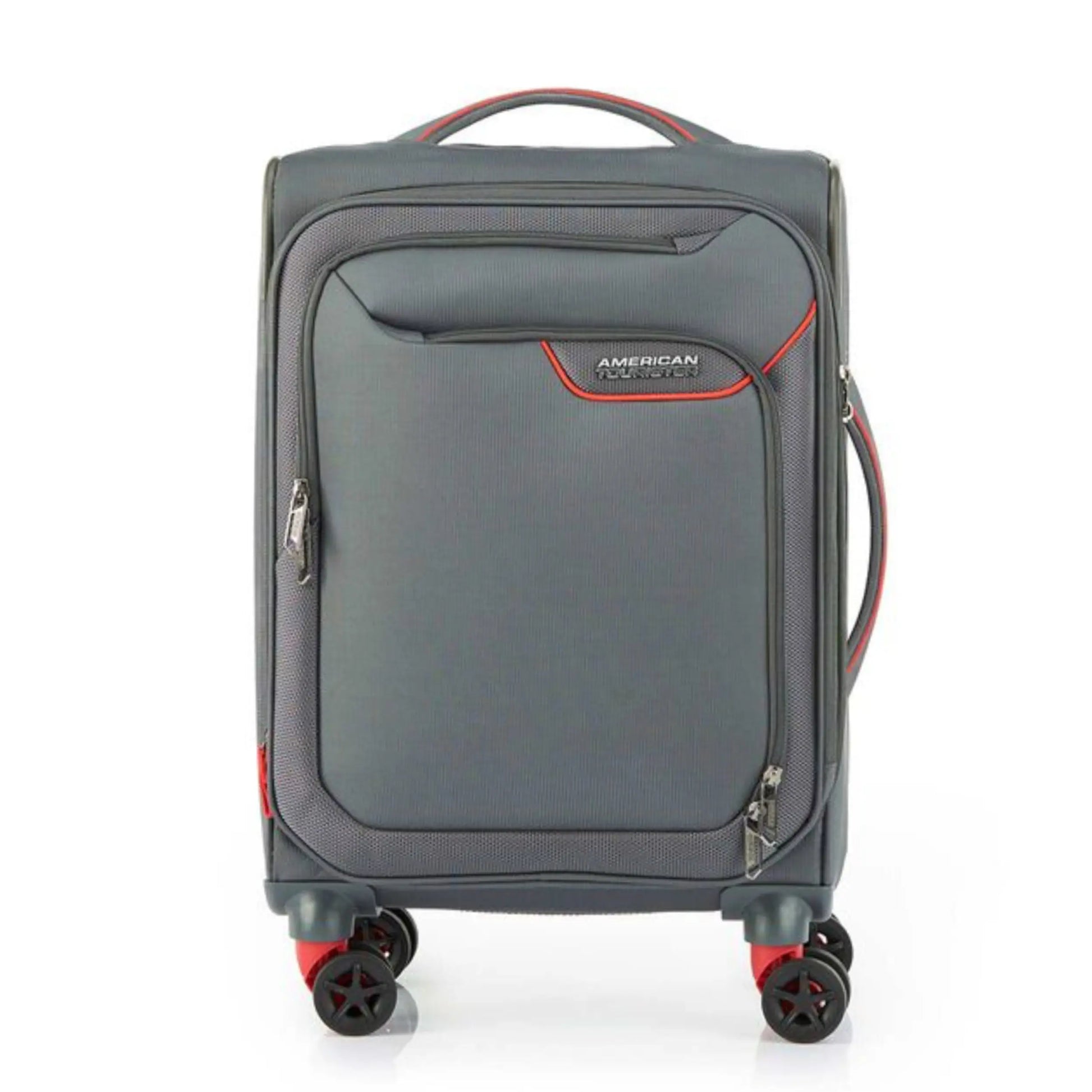 American Tourister Applite 4 ECO 55 cm Carry-On Spinner - Grey / Red