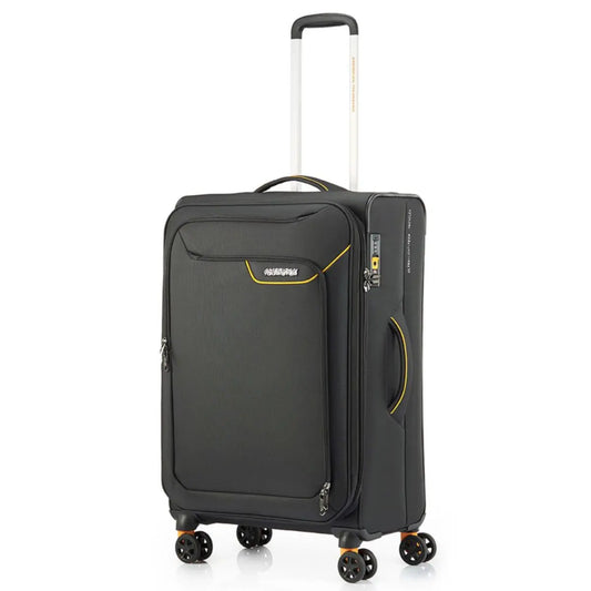 Push button retractable handle