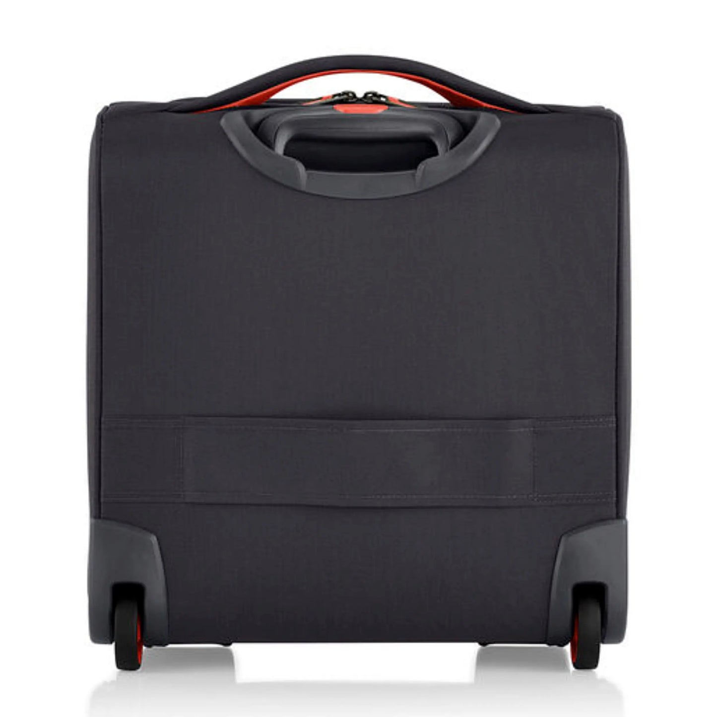 Luggage sleeve on rear of case