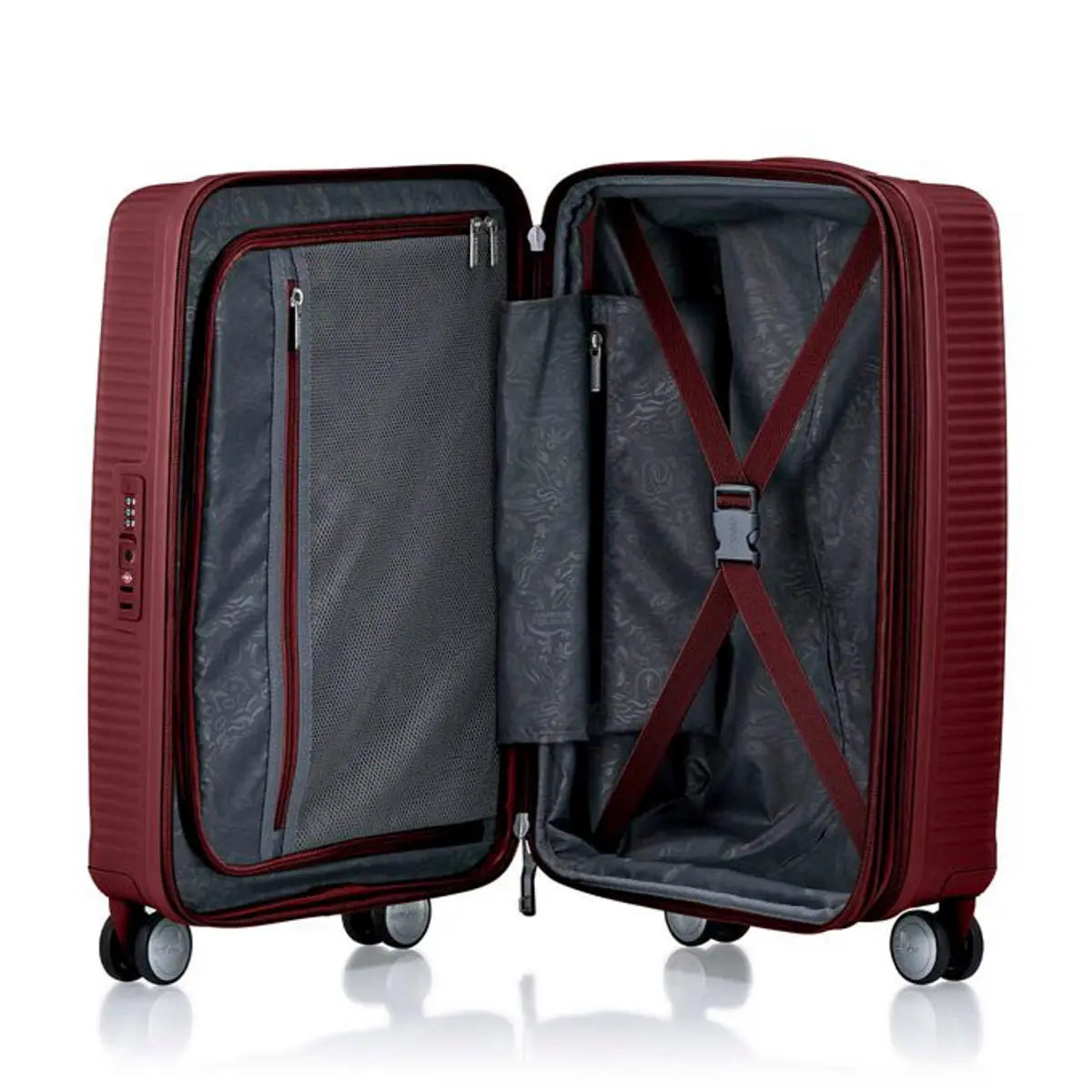 Internal pocket and elastic straps