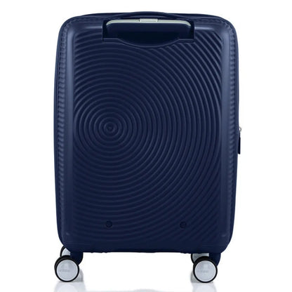 American Tourister Curio 2 55 cm Expandable Carry On Suitcase Arctic Navy