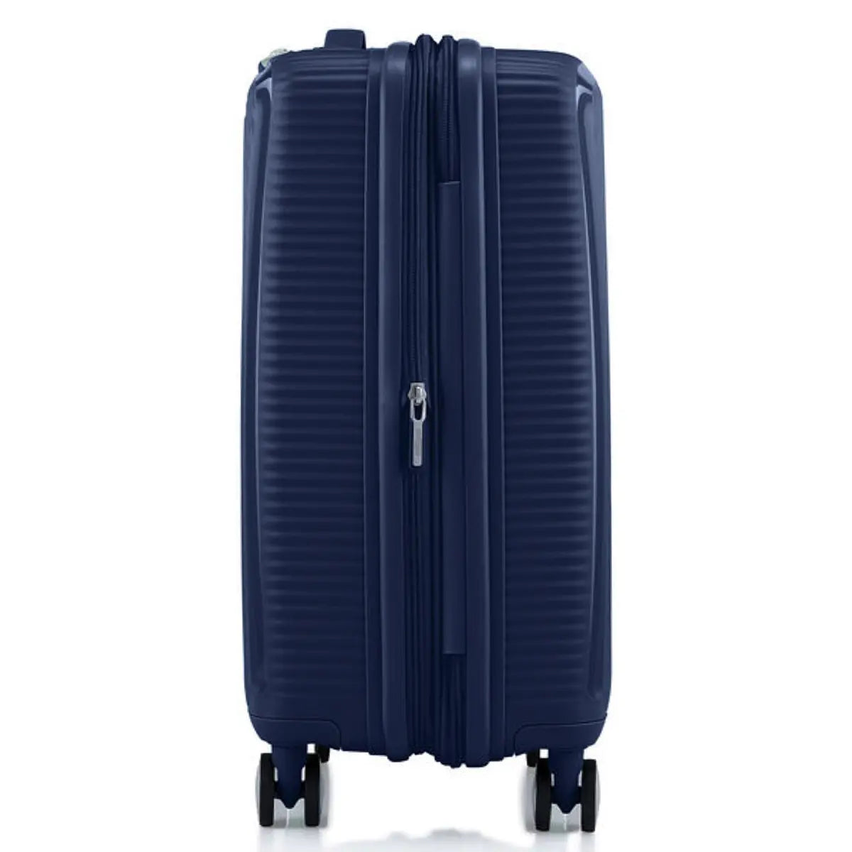 American Tourister Curio 2 55 cm Expandable Carry On Suitcase Arctic Navy
