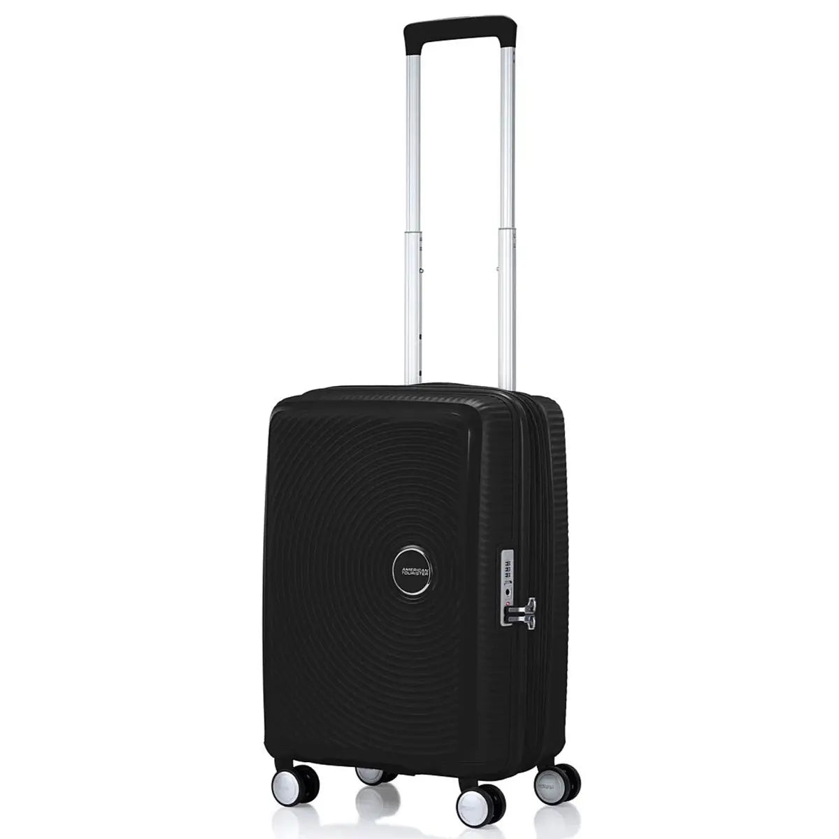 American Tourister Curio 2 - 55 cm Expandable Carry-On Suitcase - Black