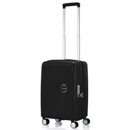 American Tourister Curio 2 - 55 cm Expandable Carry-On Suitcase - Black