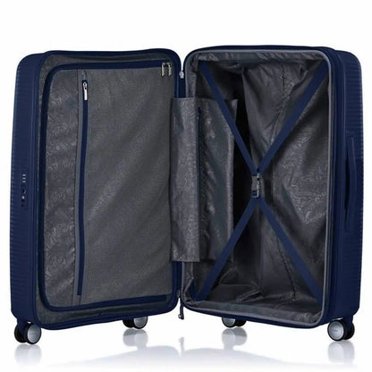 American Tourister Curio 2 69 cm Expandable Spinner Suitcase Arctic Navy