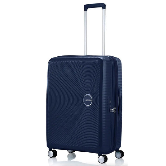 American Tourister Curio 2 - 69 cm Expandable Spinner Suitcase - Arctic Navy