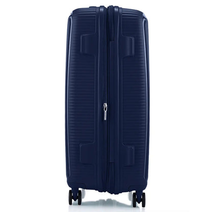 American Tourister Curio 2 69 cm Expandable Spinner Suitcase Arctic Navy
