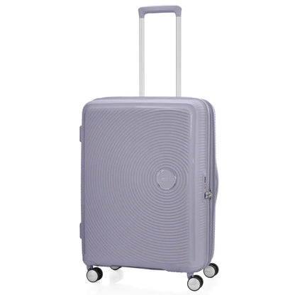 American Tourister Curio 2 - 69 cm Expandable Spinner Suitcase - Hushed Orchid / Glow