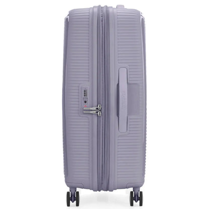 American Tourister Curio 2 - 69 cm Expandable Spinner Suitcase - Hushed Orchid / Glow