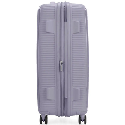American Tourister Curio 2 - 69 cm Expandable Spinner Suitcase - Hushed Orchid / Glow