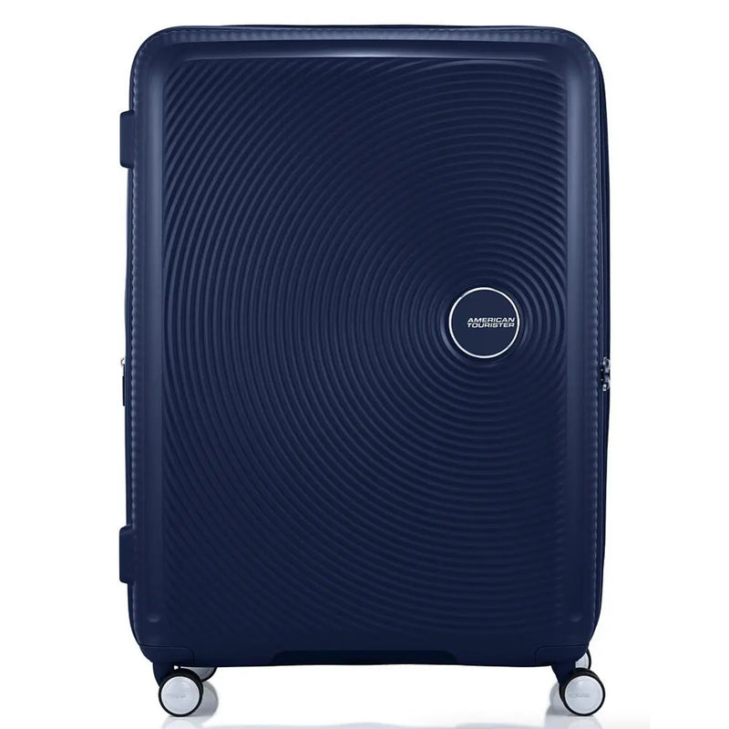 American Tourister Curio 2 80 cm Expandable Spinner Suitcase Arctic Navy