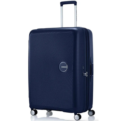 American Tourister Curio 2 80 cm Expandable Spinner Suitcase Arctic Navy
