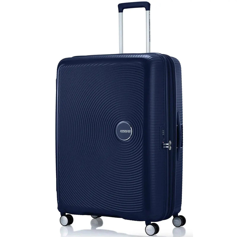 American Tourister Curio 2 80 cm Expandable Spinner Suitcase Arctic Navy