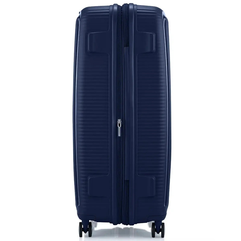 American Tourister Curio 2 80 cm Expandable Spinner Suitcase Arctic Navy