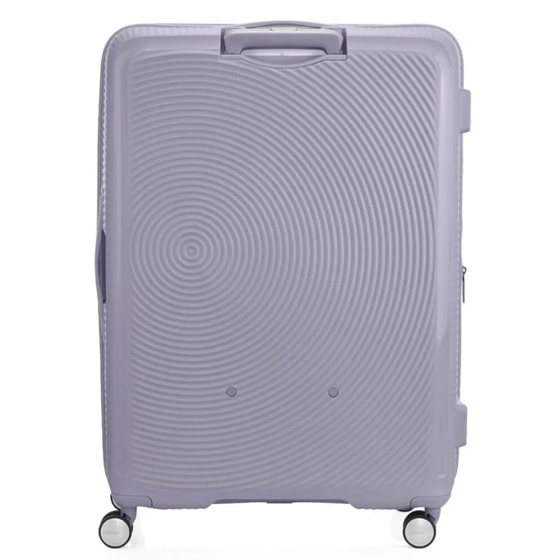 American Tourister Curio 2 - 80 cm Expandable Spinner Suitcase - Hushed Orchid / Glow