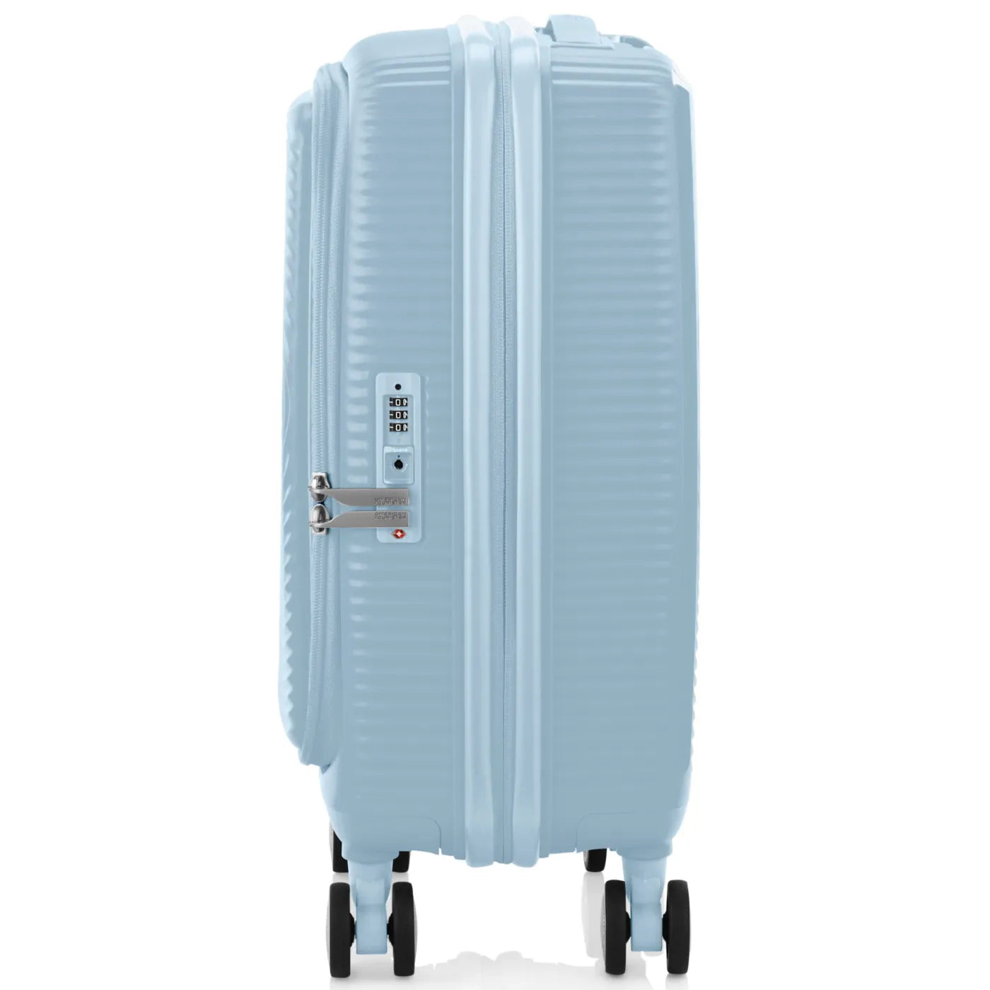 American Tourister Curio Book Opening 55 cm Expandable Carry-On Suitcase - Summit Blue