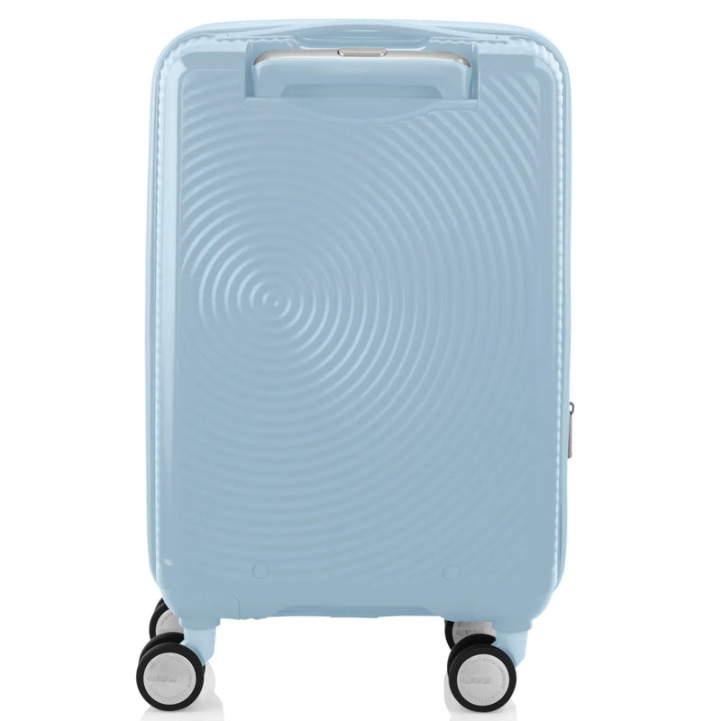 American Tourister Curio Book Opening 55 cm Expandable Carry-On Suitcase - Summit Blue