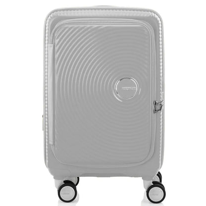 American Tourister Curio Book Opening 55 cm Carry-On Spinner Suitcase - Cool Grey
