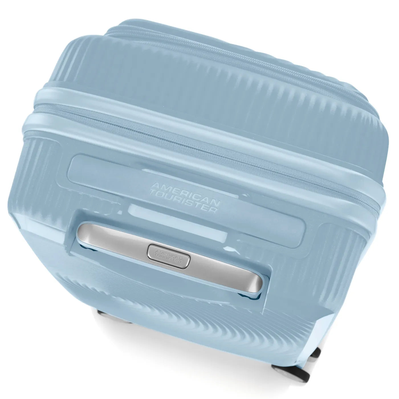 American Tourister Curio Book Opening 55 cm Expandable Carry-On Suitcase - Summit Blue