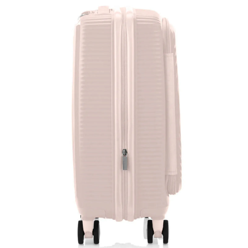 American Tourister Curio Book Opening 55 cm Expandable Carry-On Suitcase - Dusty Pink