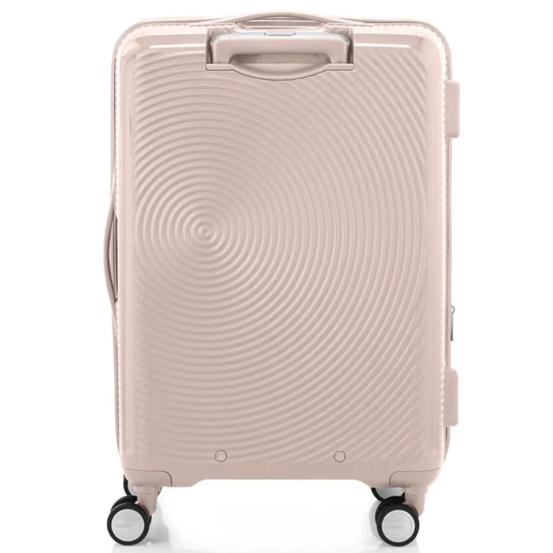 American Tourister Curio Book Opening 68 cm Expandable Spinner Suitcase - Dusty Pink