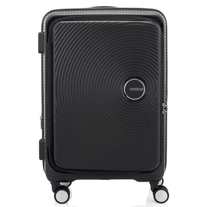 American Tourister Curio Book Opening 68 cm Spinner Luggage - Black