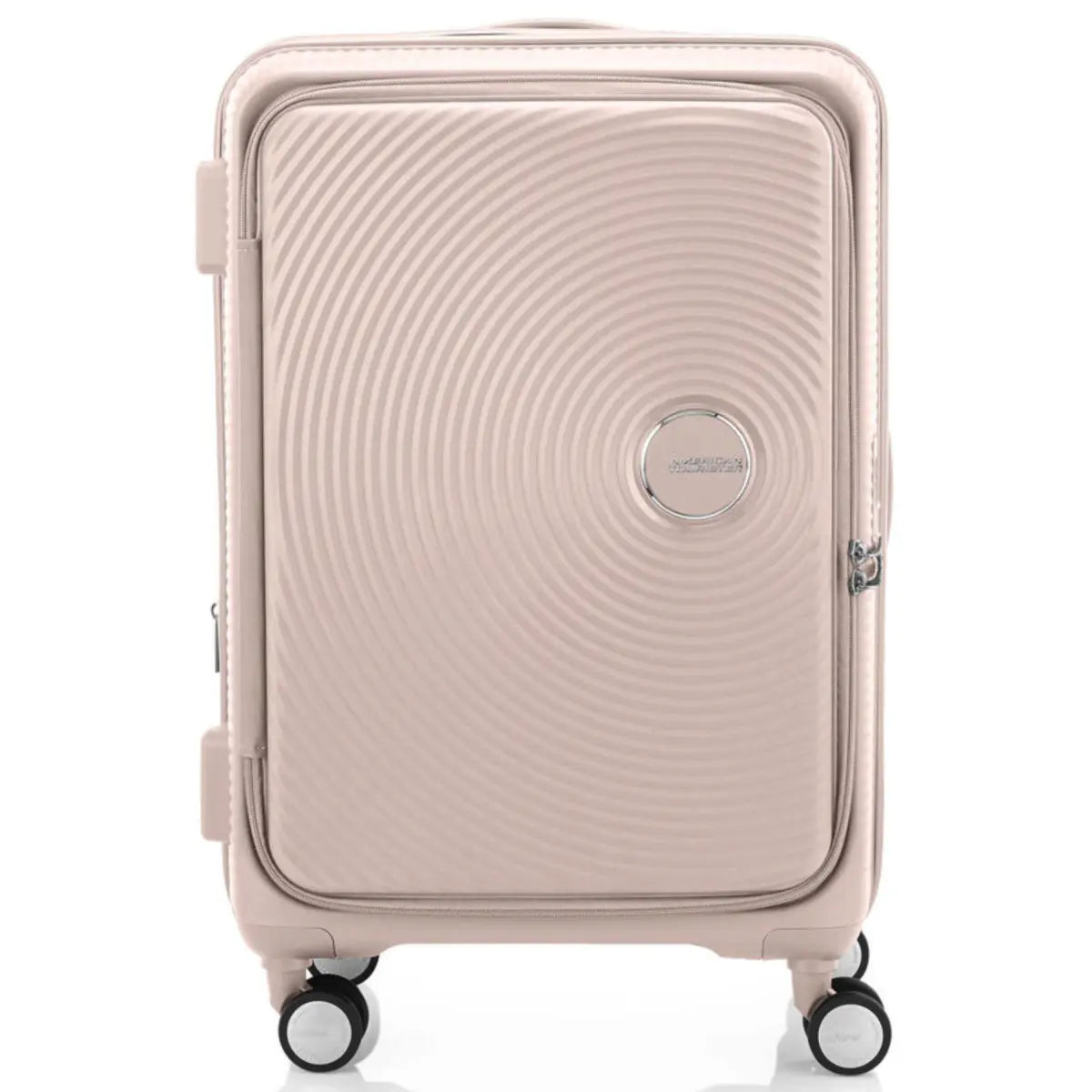 American Tourister Curio Book Opening 68 cm Expandable Spinner Suitcase - Dusty Pink