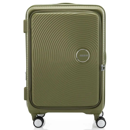 American Tourister Curio Book Opening 68 cm Spinner Luggage - Khaki