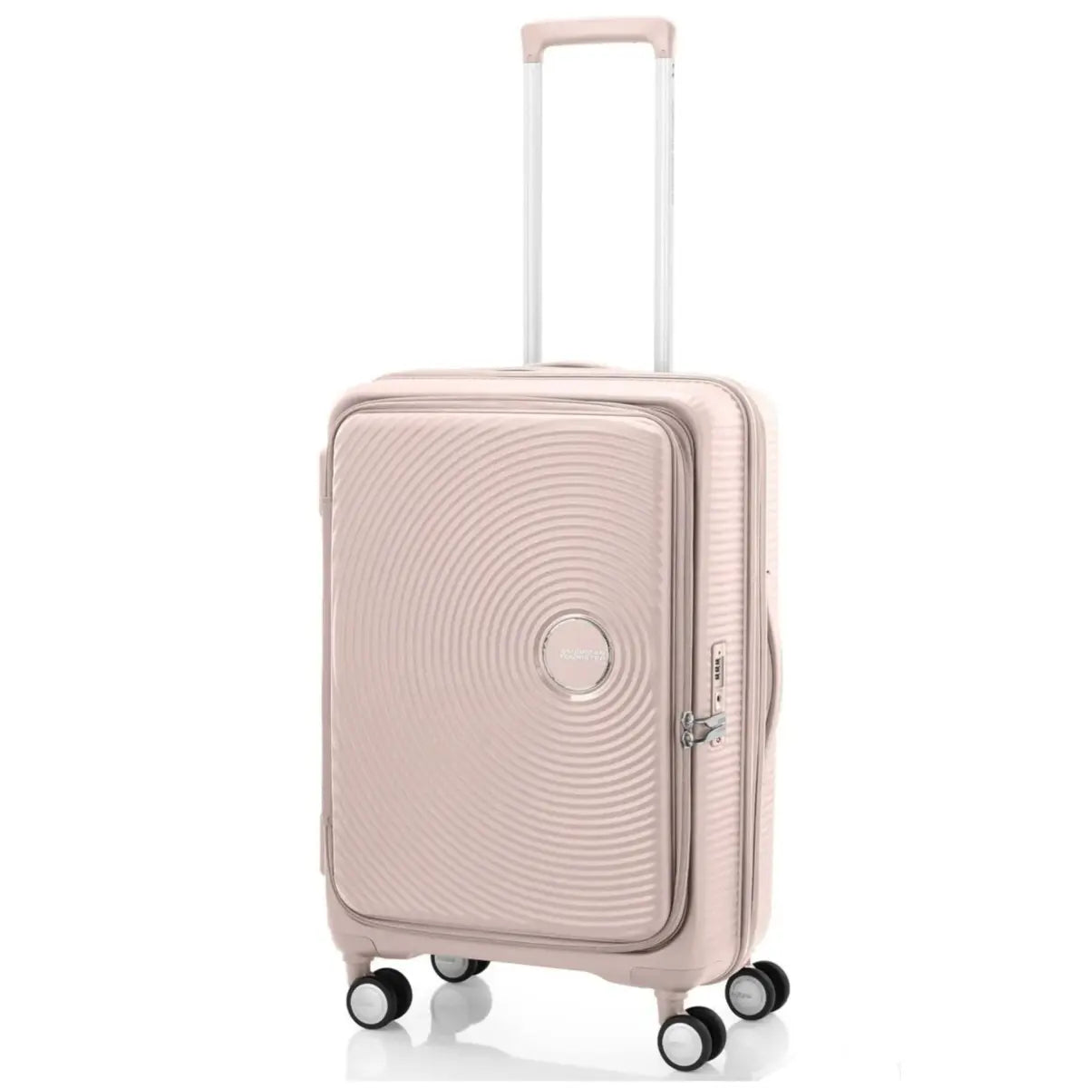 American Tourister Curio Book Opening 68 cm Expandable Spinner Suitcase - Dusty Pink