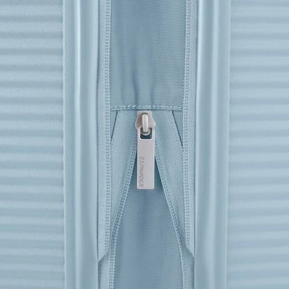 American Tourister Curio Book Opening 68 cm Expandable Spinner Suitcase - Summit Blue