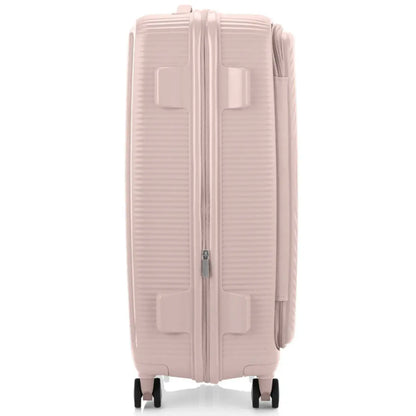 American Tourister Curio Book Opening 75 cm Expandable Spinner Suitcase - Dusty Pink