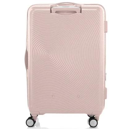 American Tourister Curio Book Opening 75 cm Expandable Spinner Suitcase - Dusty Pink