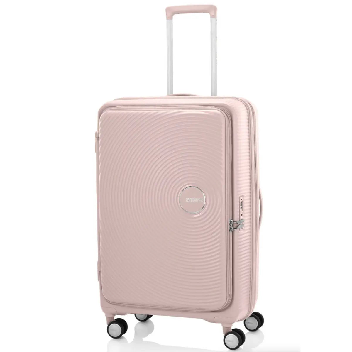American Tourister Curio Book Opening 75 cm Expandable Spinner Suitcase - Dusty Pink
