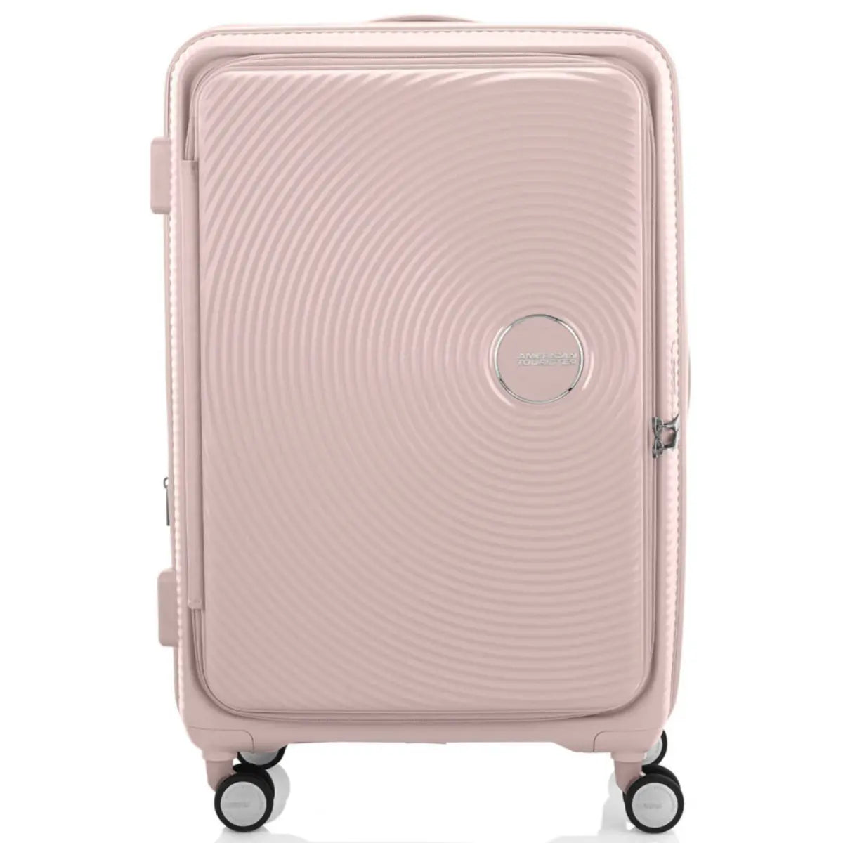 American Tourister Curio Book Opening 75 cm Expandable Spinner Suitcase - Dusty Pink